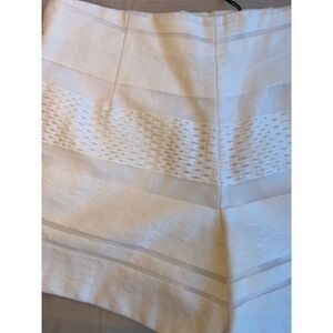 Armani Exchange Women’s White Chino Shorts Summer Sz 0 NWT
